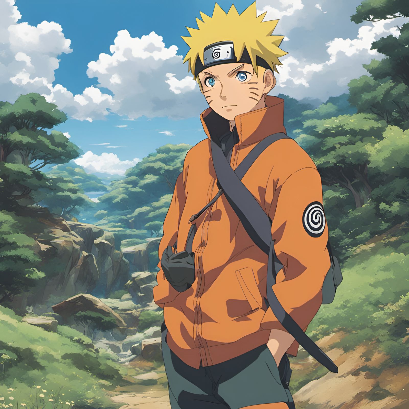 Naruto Uzumaki - AI Generated Artwork - NightCafe Creator