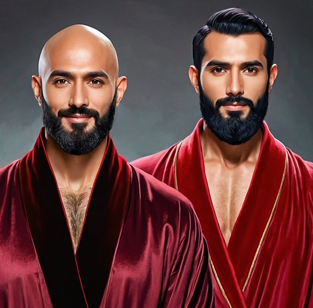 Ayyāsh and Arshad   ·  عـيّـاش وأرشـد  ·   Nuristani Lovers