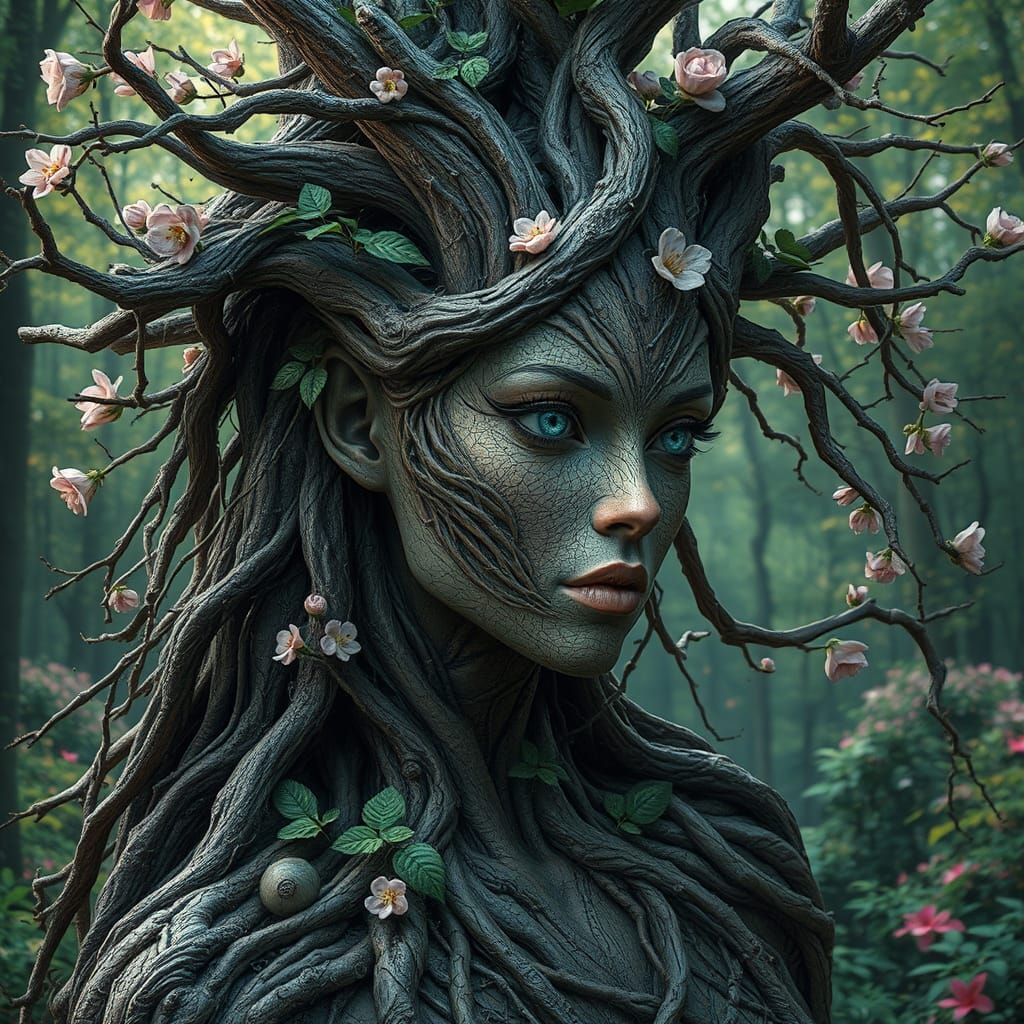 Woman of the Earth  by @Fantasy-Faye 