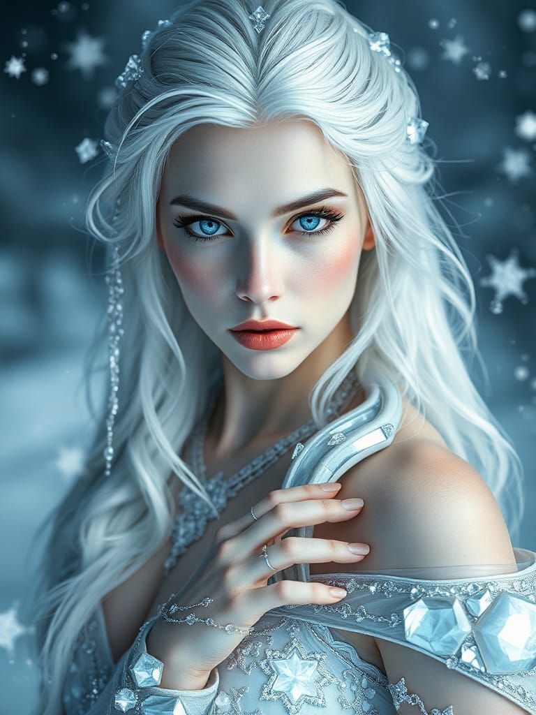 Ice Queen  by @Darth_Ennui