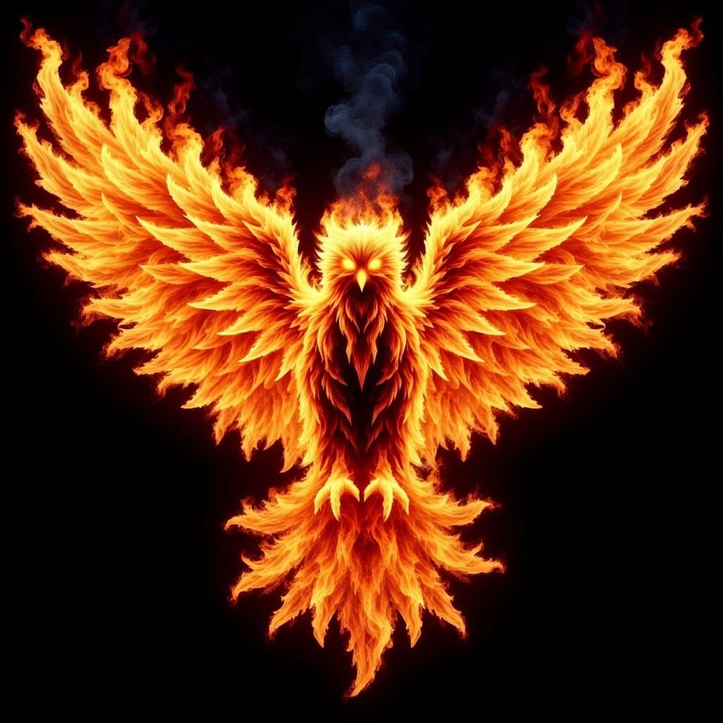 a dynamic picture of a fire spirit in the shape of an owl made entirely of fire, with flickering flames and entrancing sparks <lora:Ignis Fl...