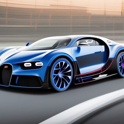 Bugatti Electric Car 2025 AI Generated Artwork NightCafe Creator