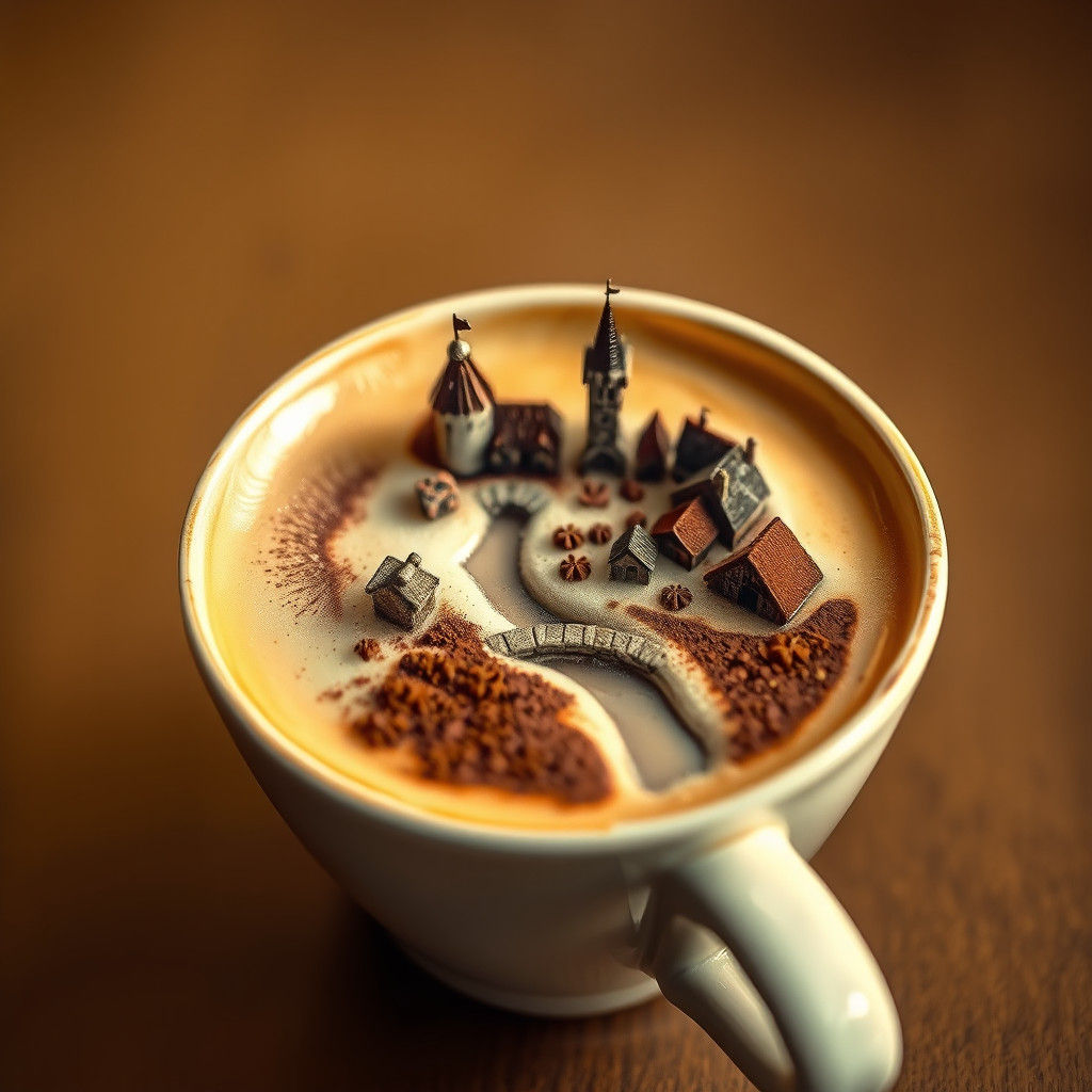 Cappuccino village  by @Charlo82