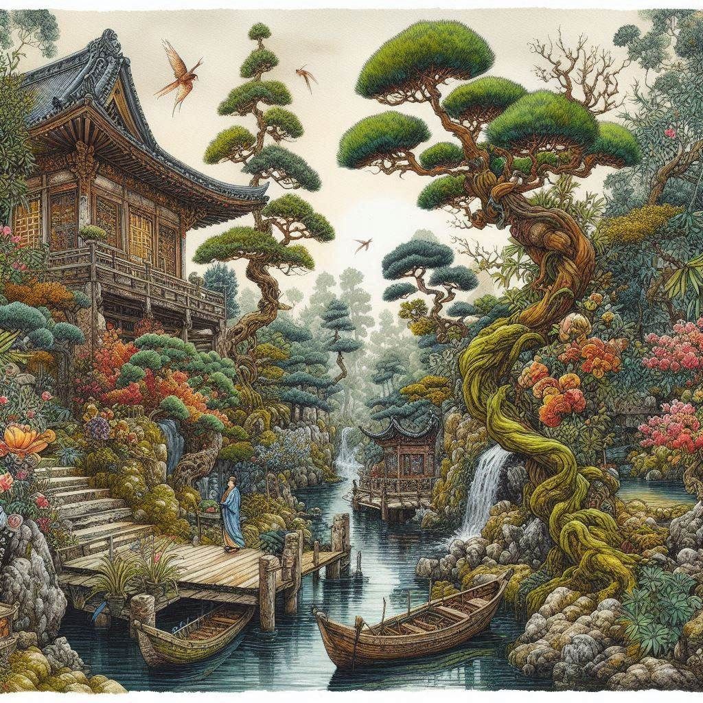 Most Picturesque Oriental Retreat