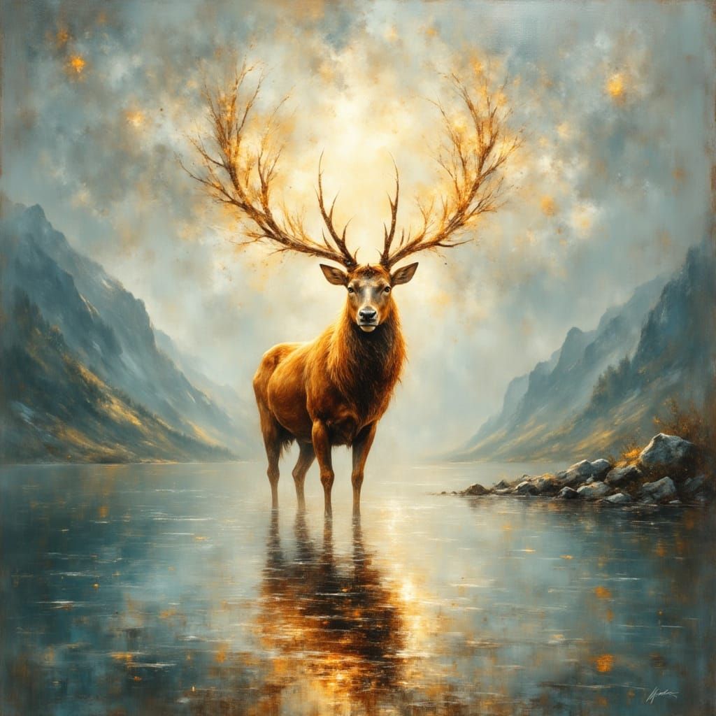 Majestic Deer  by @James