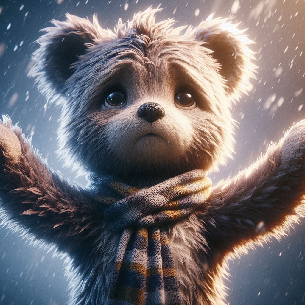 Teddy needs to be cuddled