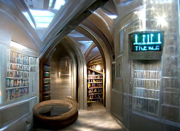The Library of Time, secret hallway 