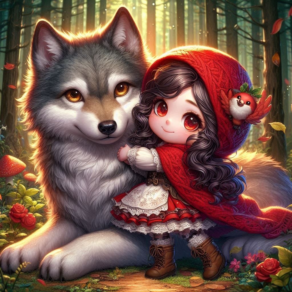 Little Red Riding Hood and her Wolf