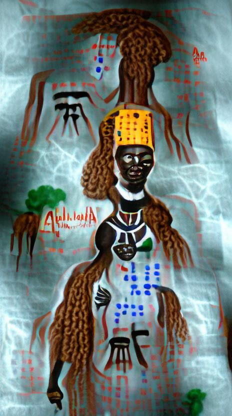 Official Portrait of Izi-Nwanny All-Loo-Fah Mumo-Alejo Oiba-...