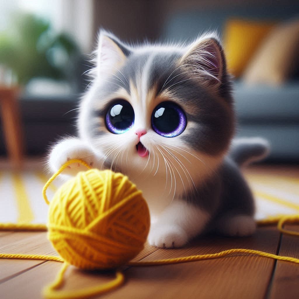 Playing With My Yarn 🧶