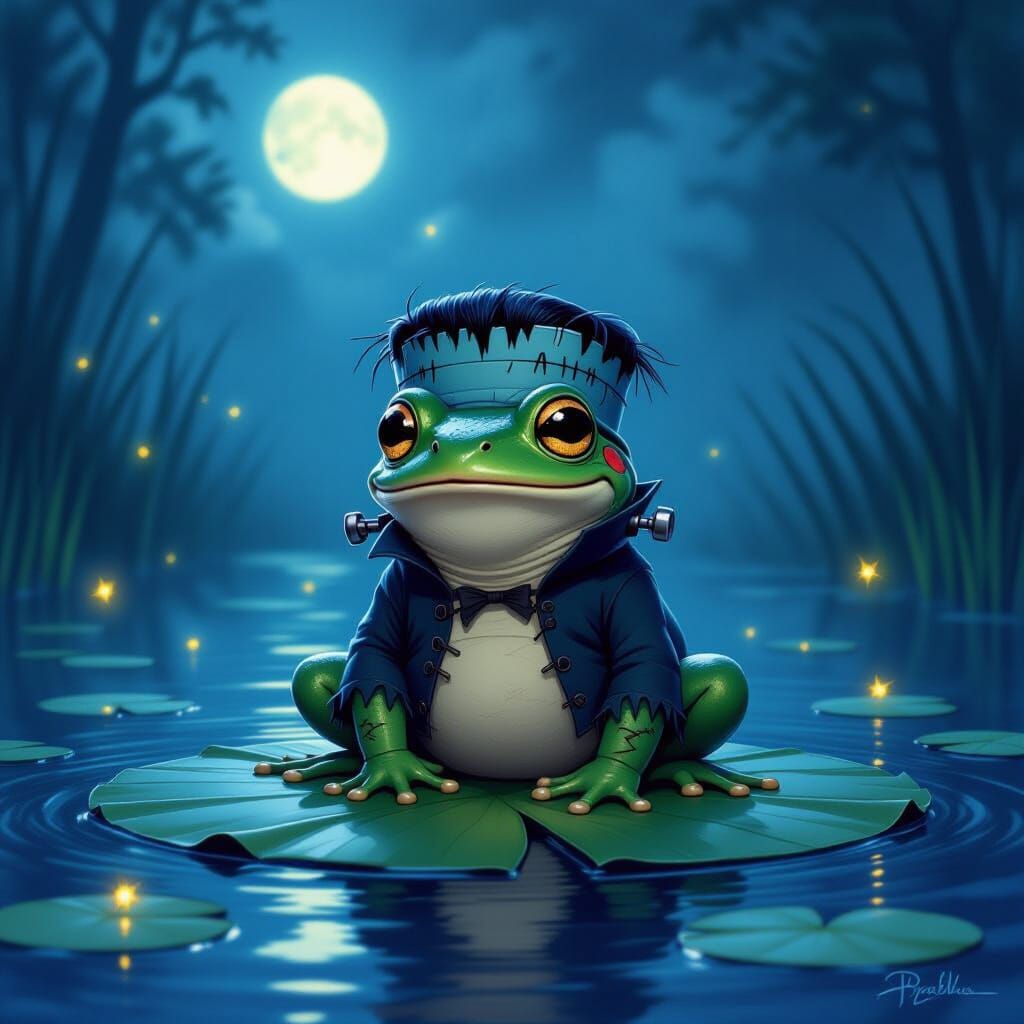 Franky Frog Tägliche Herausforderung Nr. 1114  by @PattyChan