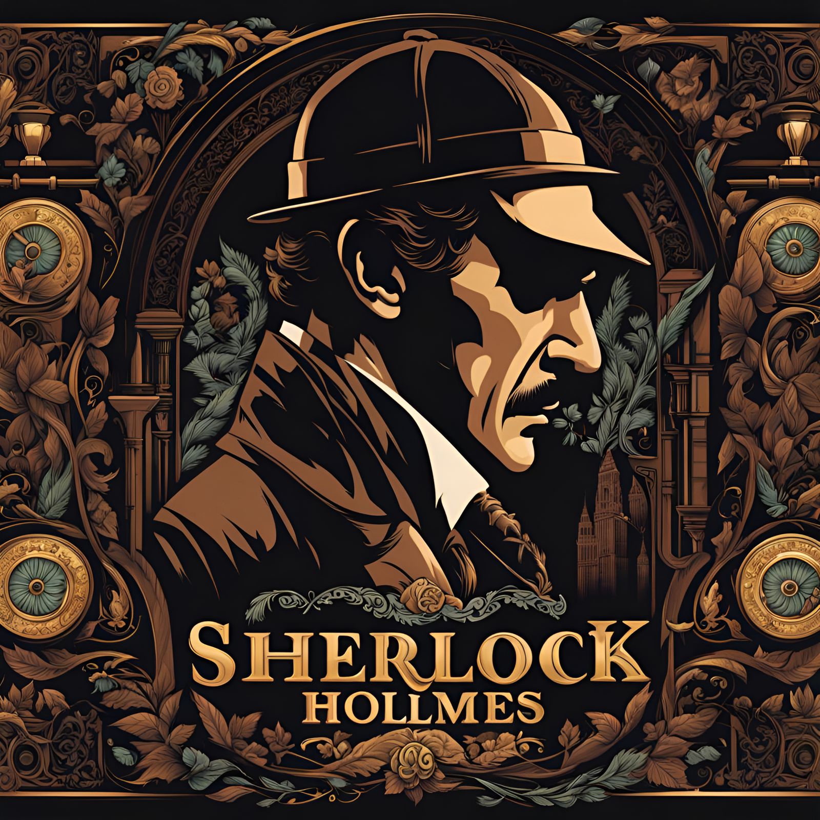 Sherlock Holmes - COVER  by @JustBubu