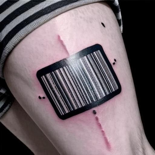 Barcode Id Number Tattoo On Wrist Stock Photo 340414187 | Shutterstock