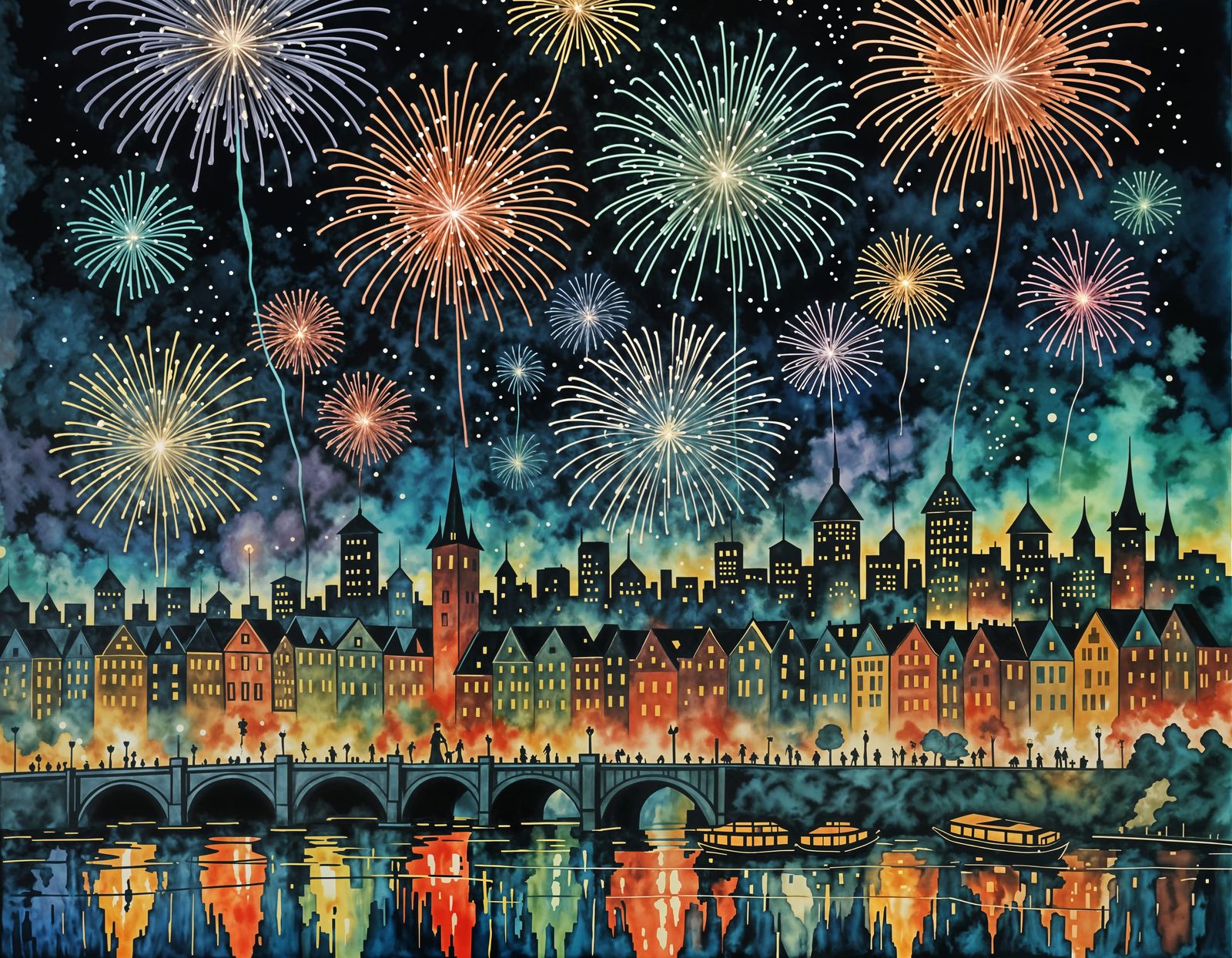 Happy New Year  by @TSharp 