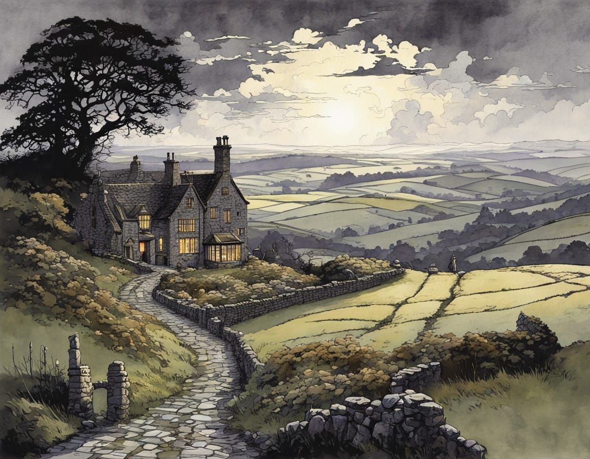 Yorkshire cottage  by @Sig