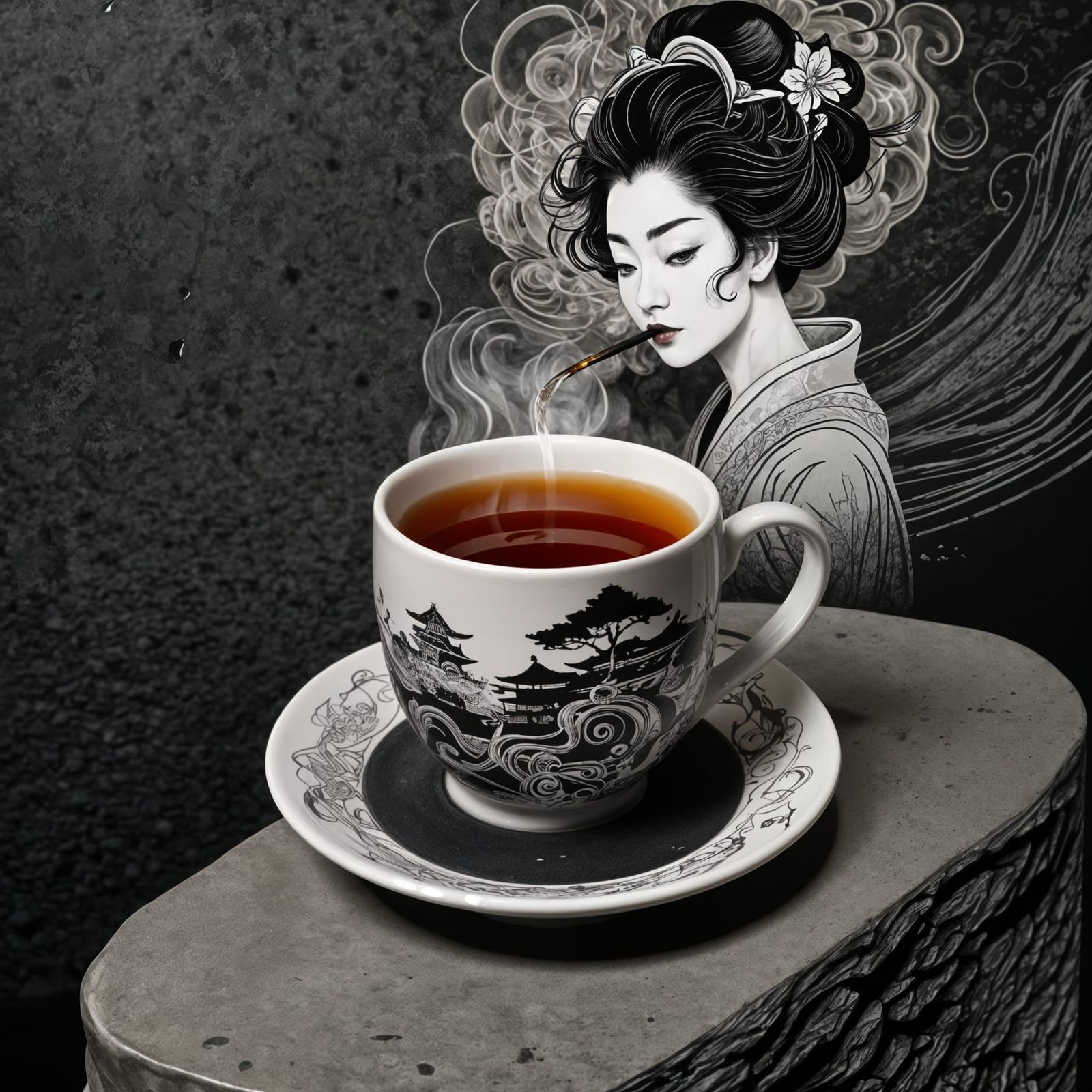 my cup of tea  by @Qu