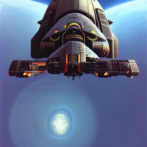 Dreadnought starship, by Stewart cowley, by Chris foss, by Ralph ...