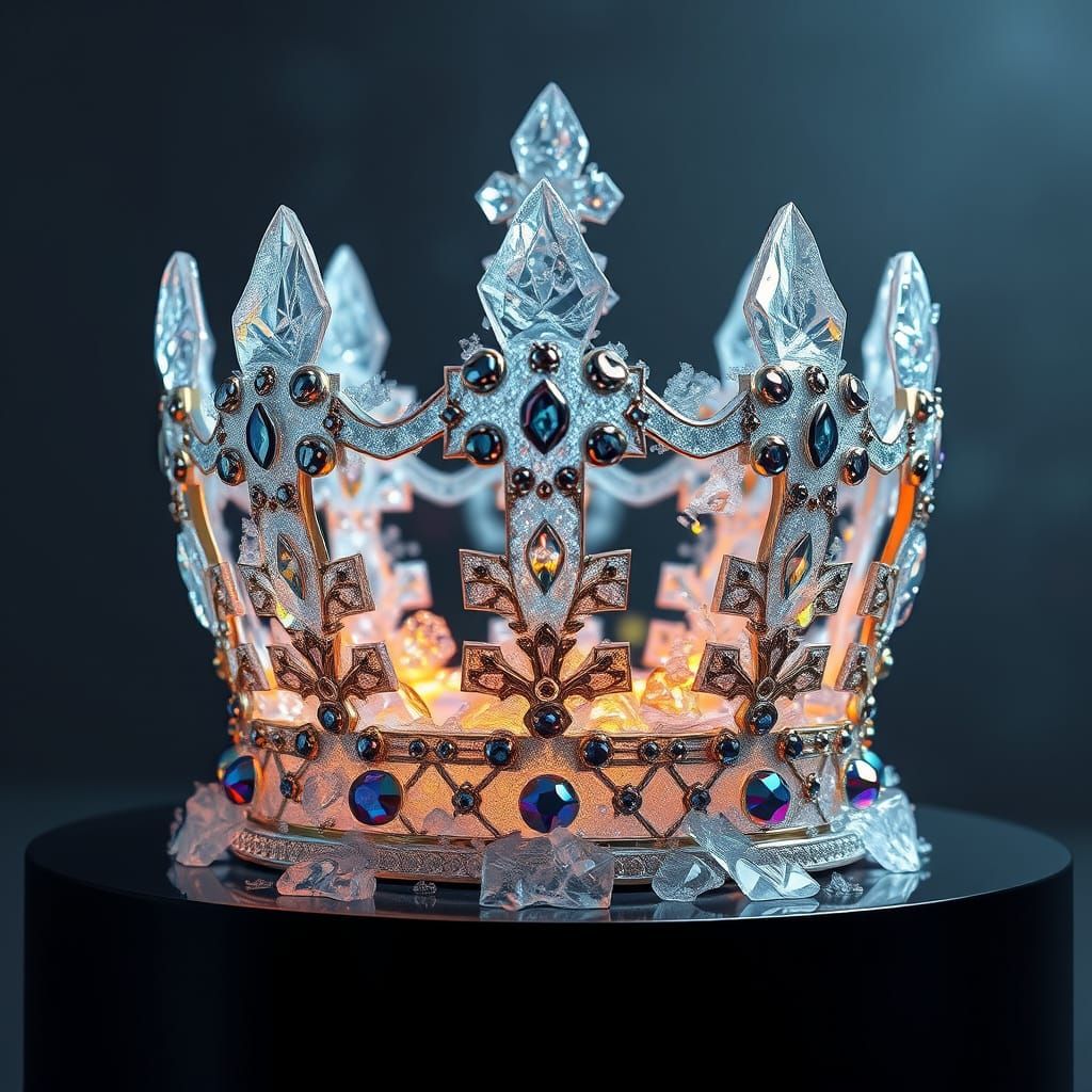 The Snow Queen's Crown   by @Fuchsia23