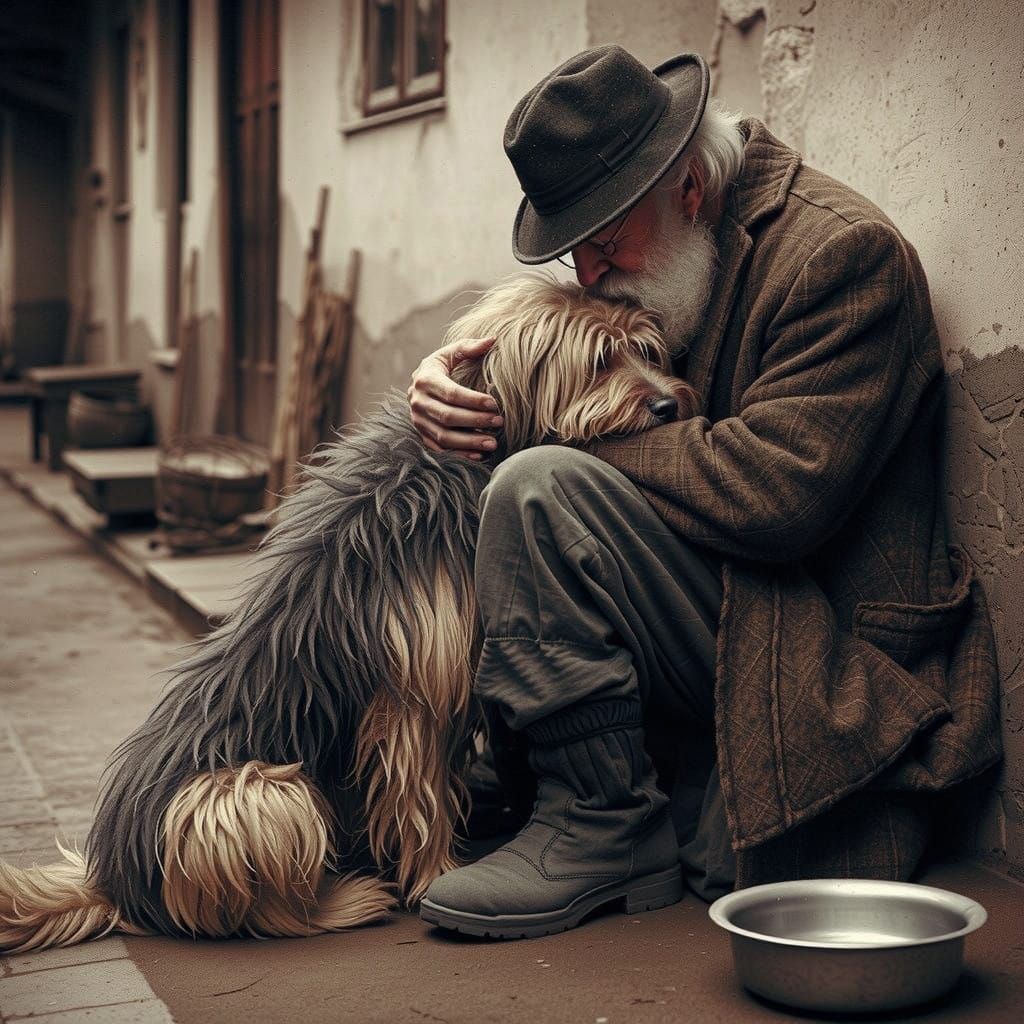 A touching scene  by @Eziuiu