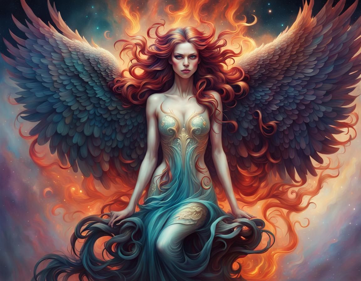 Wings of Fury  by @Shywolf