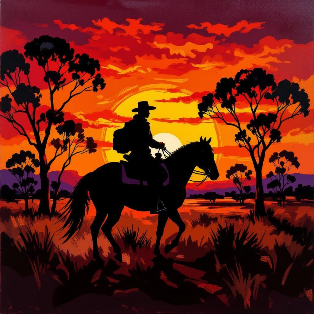 A Bushranger’s Freedom  by @Edwina