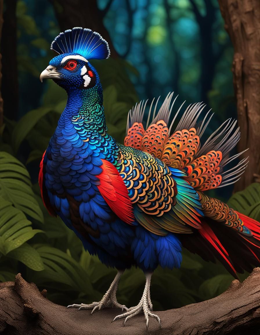 Edward's Vietnam Pheasant  by @BBlue