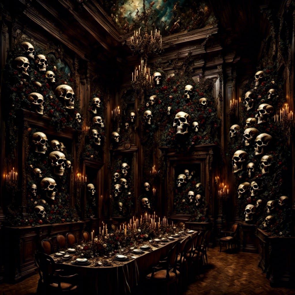 Steampunk Horror: Skulls and Crab Legs Overload