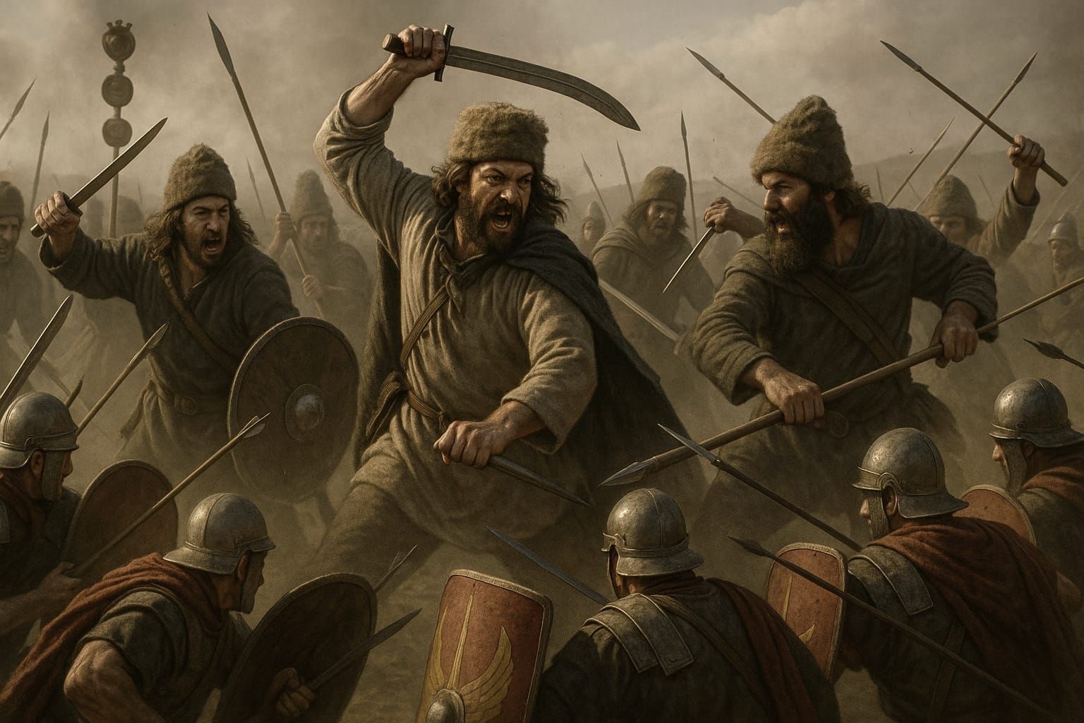 Die Daker - Feinde Roms