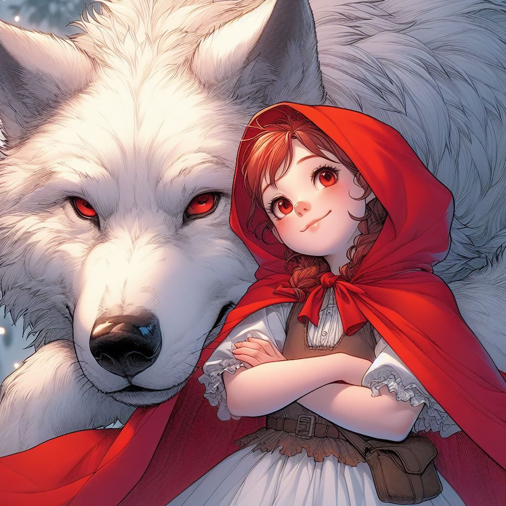 Little Red and her White Wolf