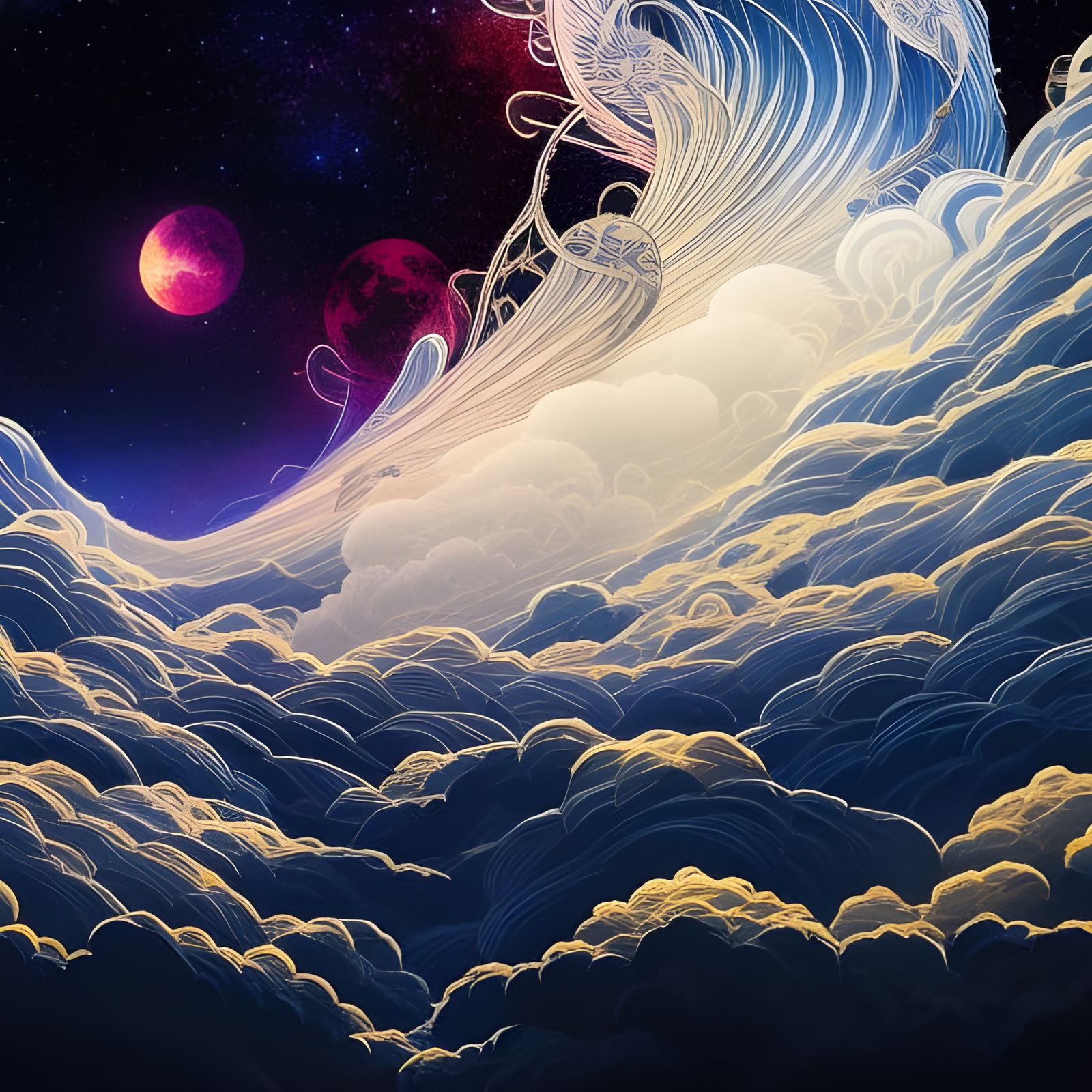 Moon Alignment  by @Your-only-friend-the-Andy