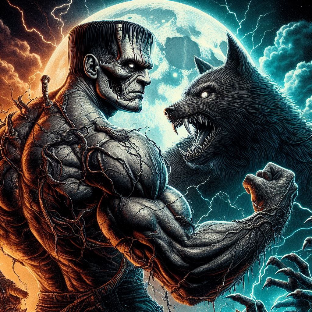 Frankenstein vs The Wolfman 2