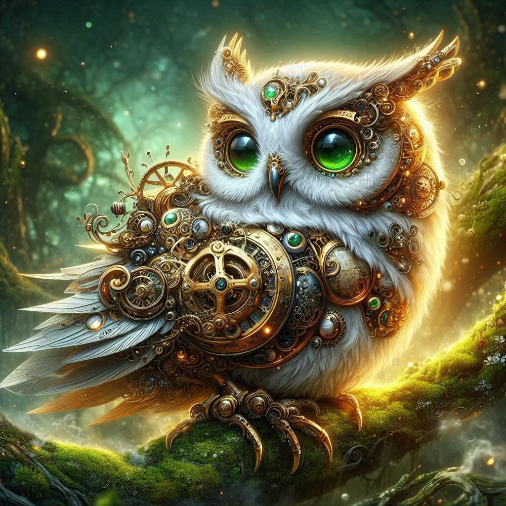 Steampunk Owl