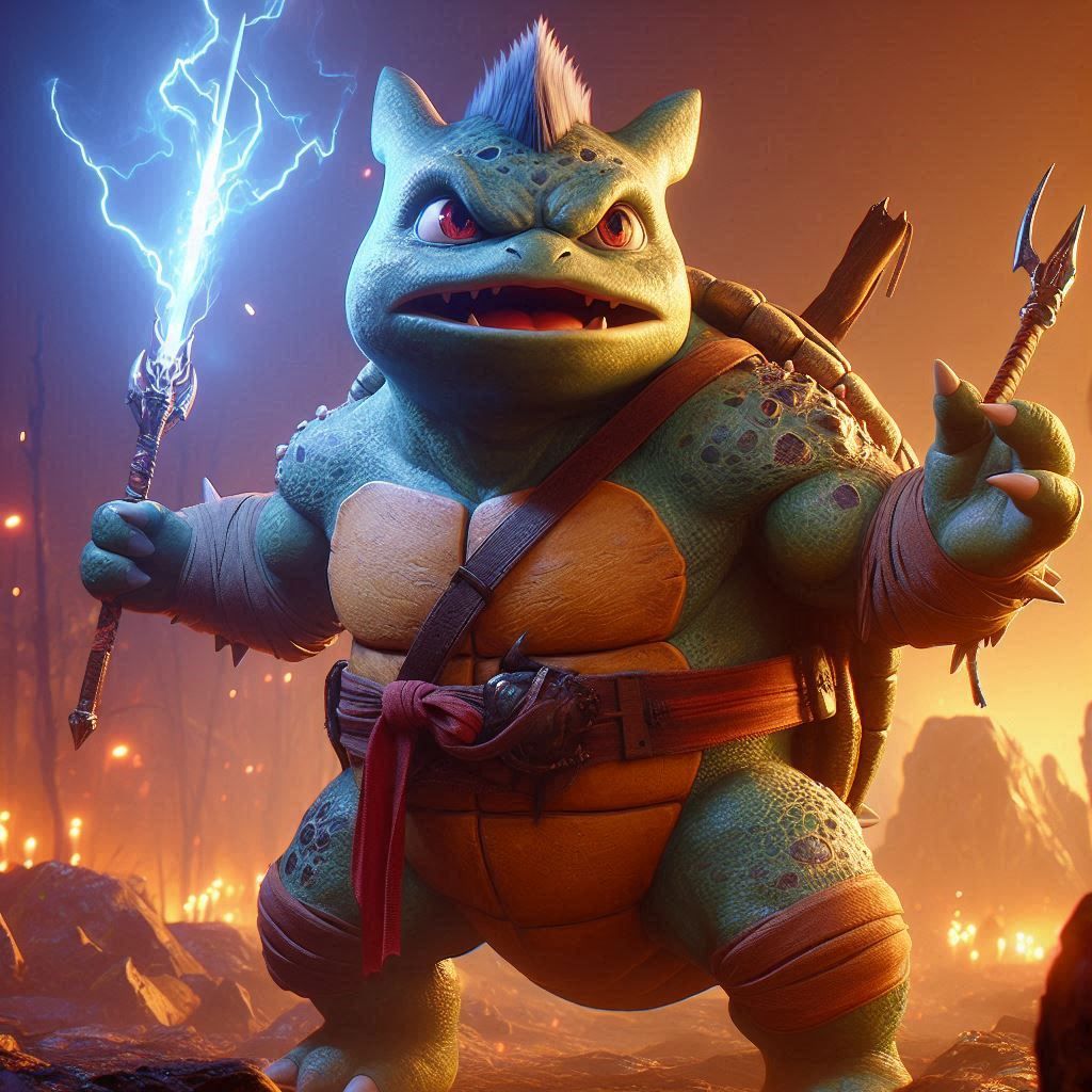 Teenage Mutant Ninja Bulbasaur