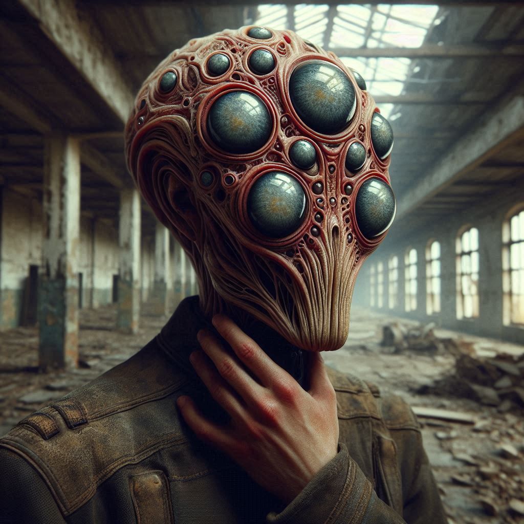 Classified alien portraits. AlAfCr