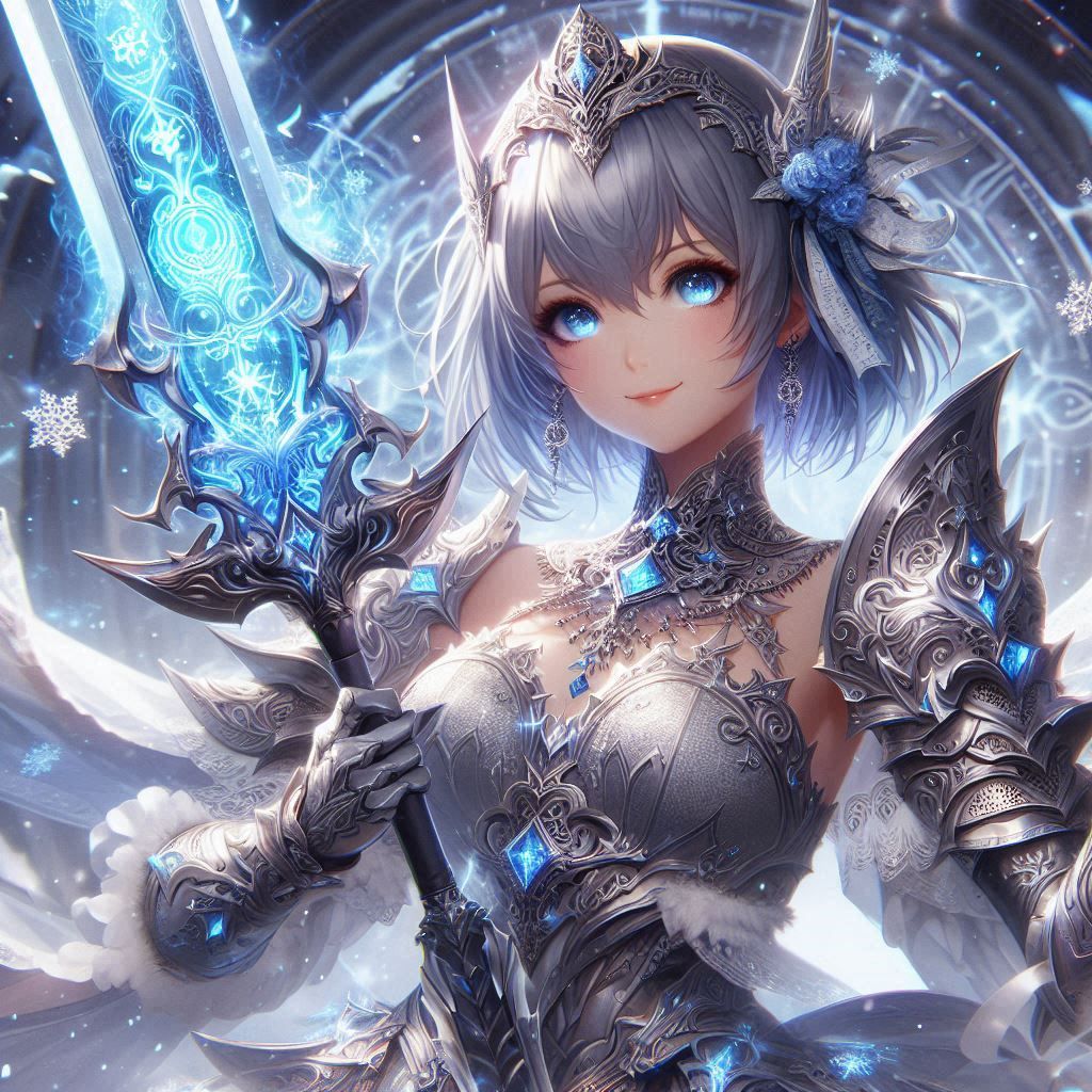 Lady Knight by DALL-E 3 (05)