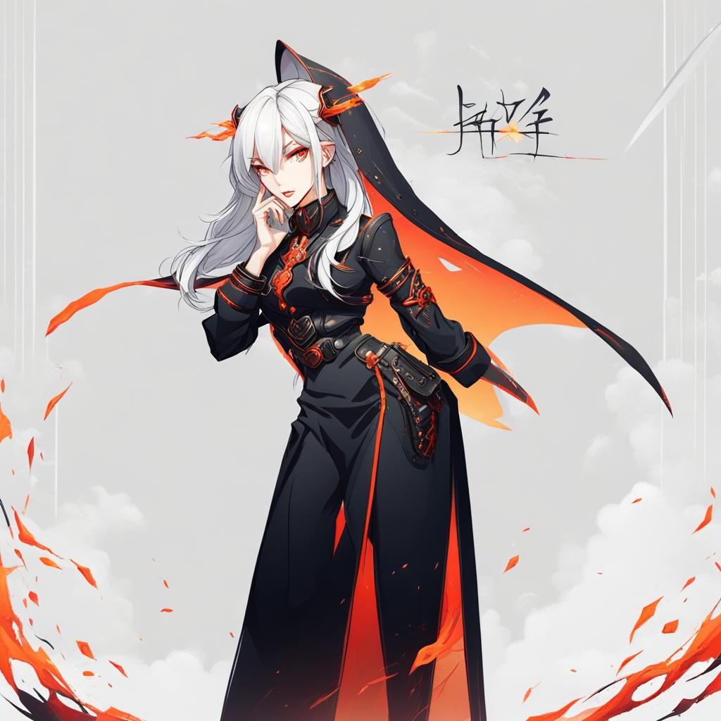 Light hot girl style Nun character