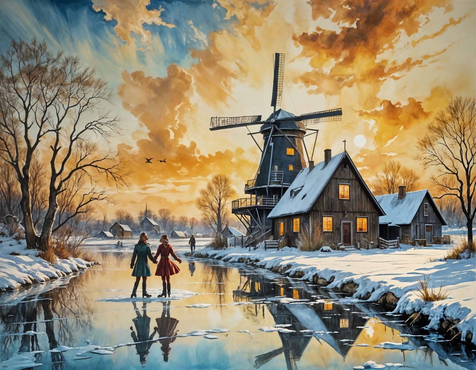 Dutch winter wonderland   by @United States Of Daan 