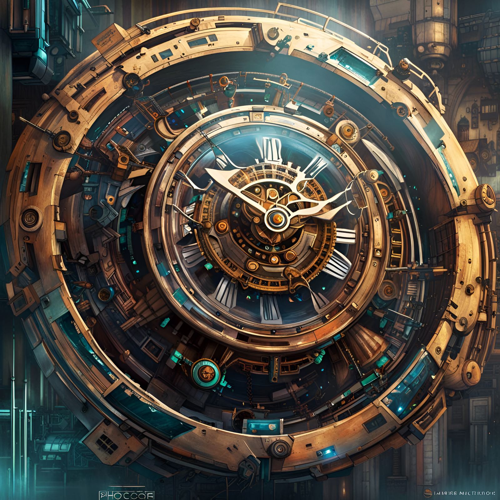 time machine - AI Generated Artwork - NightCafe Creator