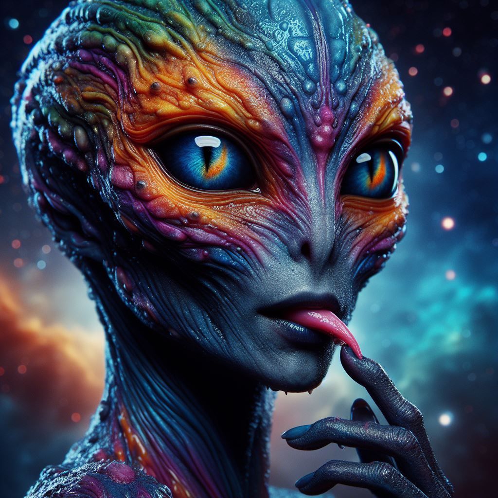 Portraits of a Serial Creator : She's Alien