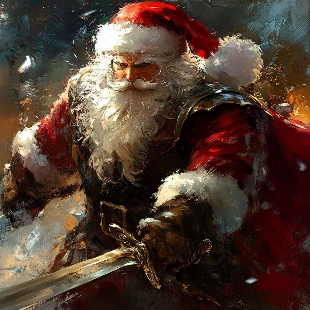 Santa Warrior