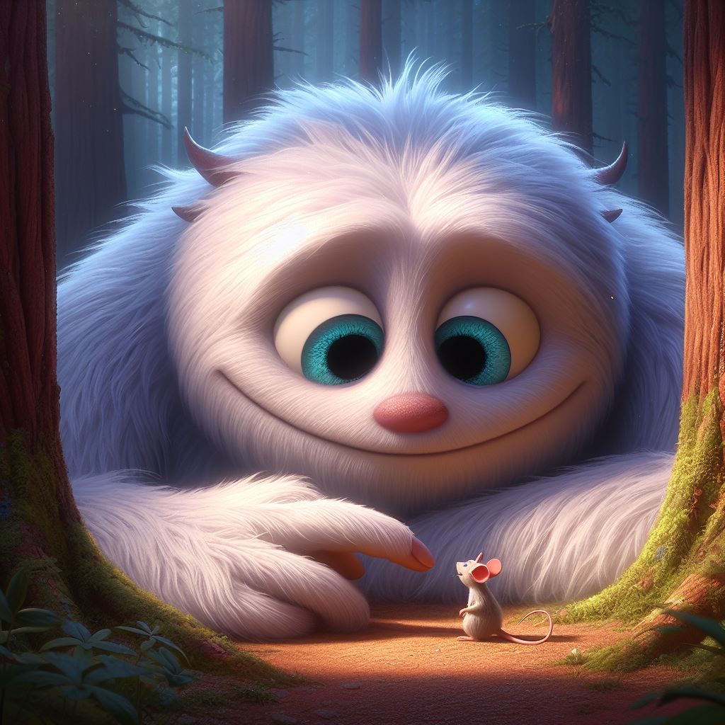 Monster makes a Friend (Pixar)