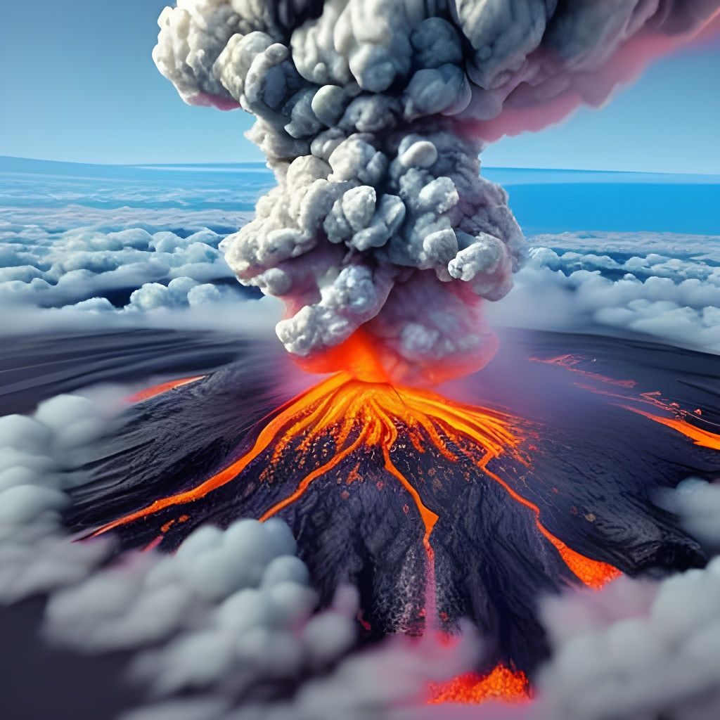 Mauna Loa 🌋 AI Generated Artwork NightCafe Creator