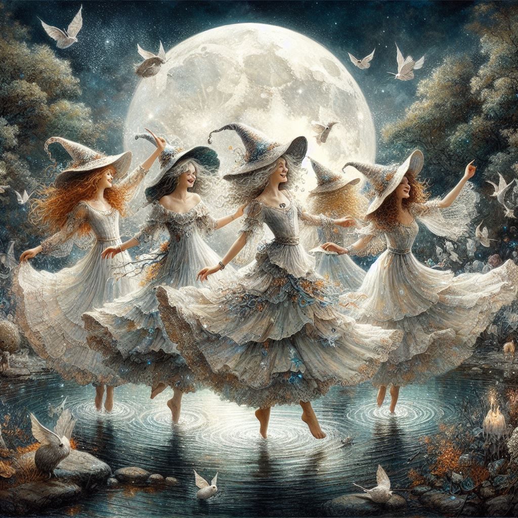 witches dancing
