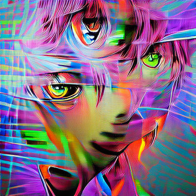 anime artwork digital illustration hyperrealism polished pop art poster art  psychedelic graffiti glowing neon matte background holographic acrylic art  anime anime anime anime anime anime anime anime anime anime anime anime  anime
