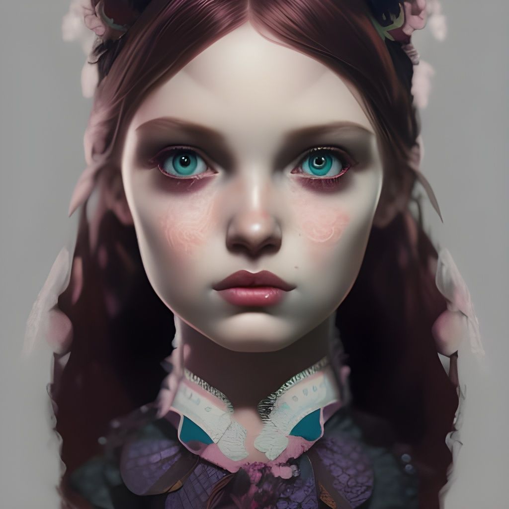 M3gan the creepy robot doll - AI Generated Artwork - NightCafe Creator