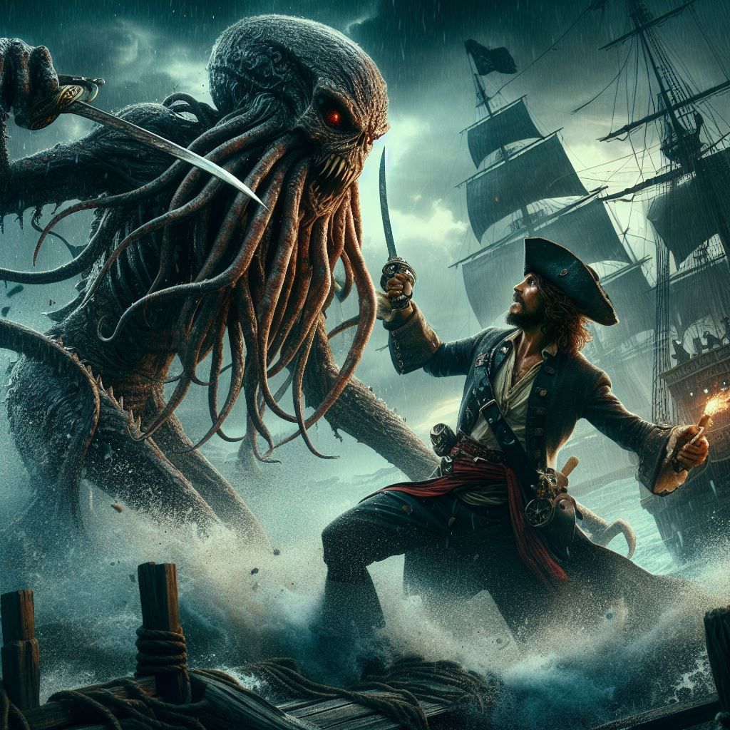 You guys are all killing me with these quotes" - Davy Jones after Orlando Bloom stabs his heart