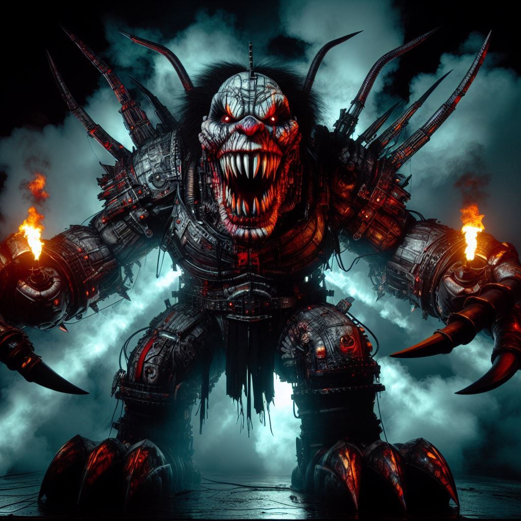 Random clown monster....