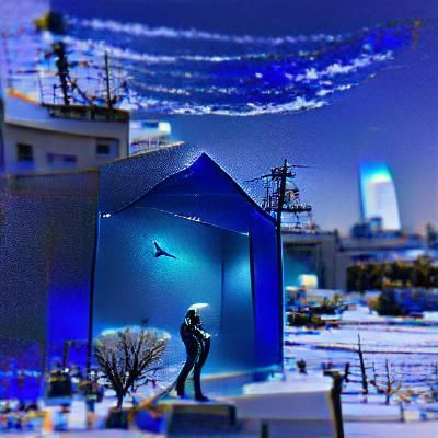 Out of the blue