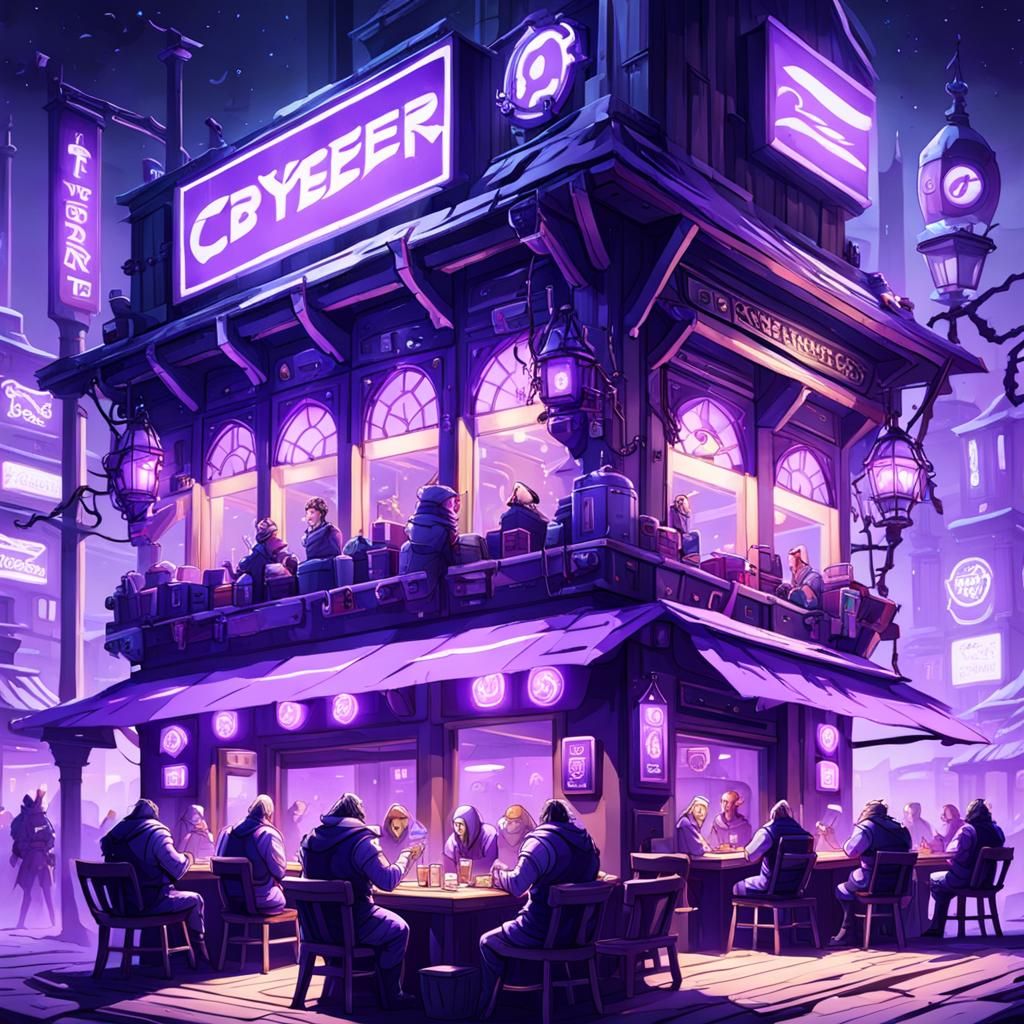 Cyber purple