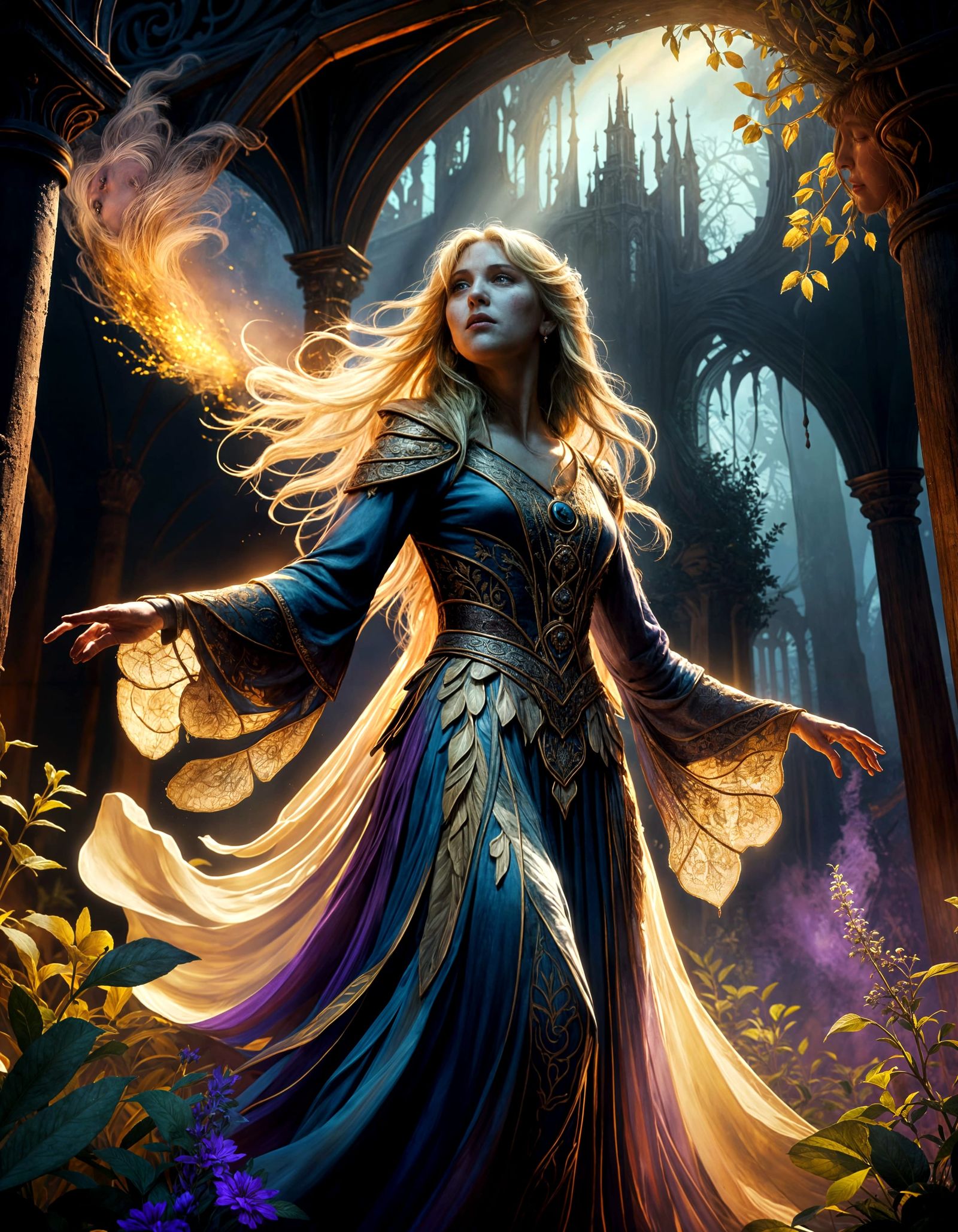 Fantasy Stevie Nicks  by @Vic Dillinger